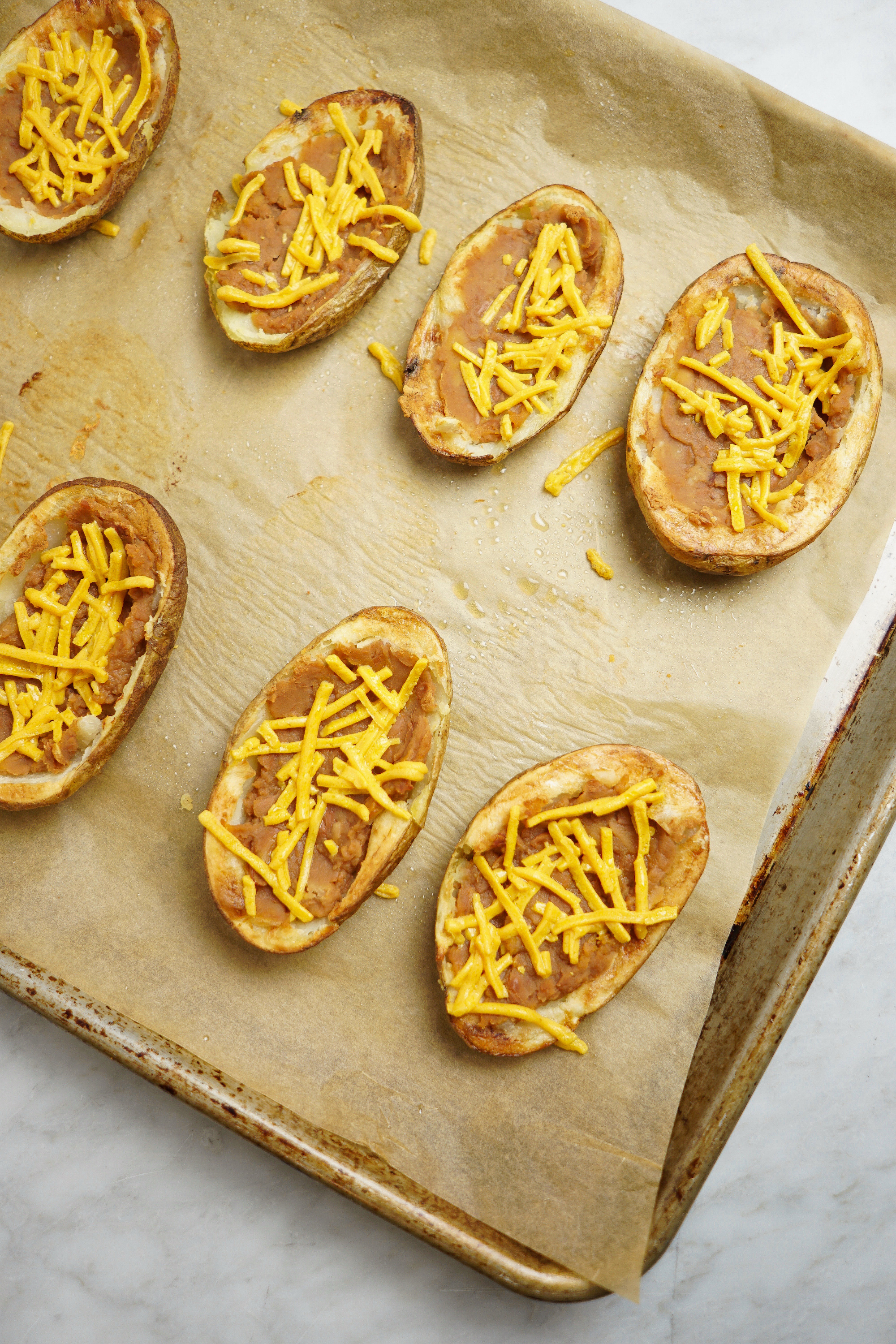 7-layer potato skins vegan