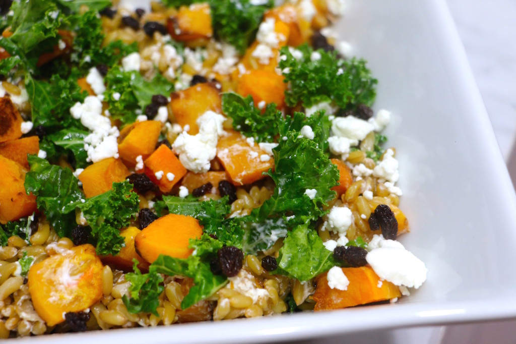 kale-currant-butternut-squash-goat-cheese-wheat-berry-salad