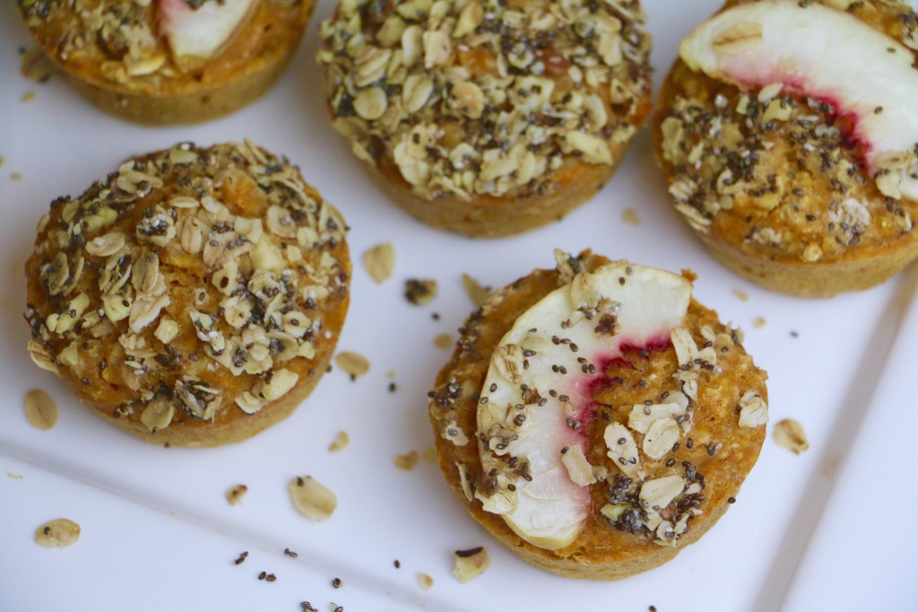Peach N' Chia Muffins