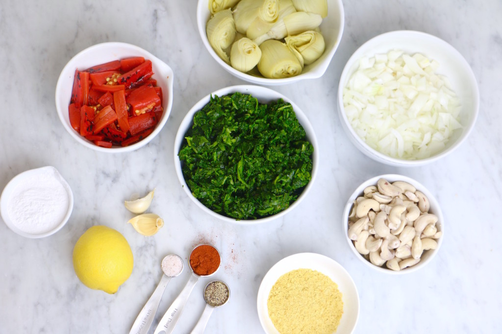 Spinach Artichoke Dip Ingredients