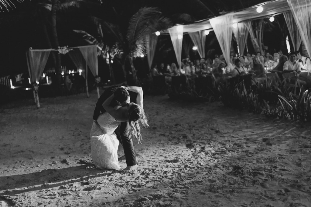 first-dance-barefoot-beach-wedding