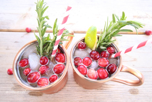 Healthy Holiday Cocktails - Skinny Moscow Mules