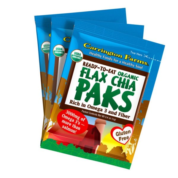 carrington farms chia and flax packs
