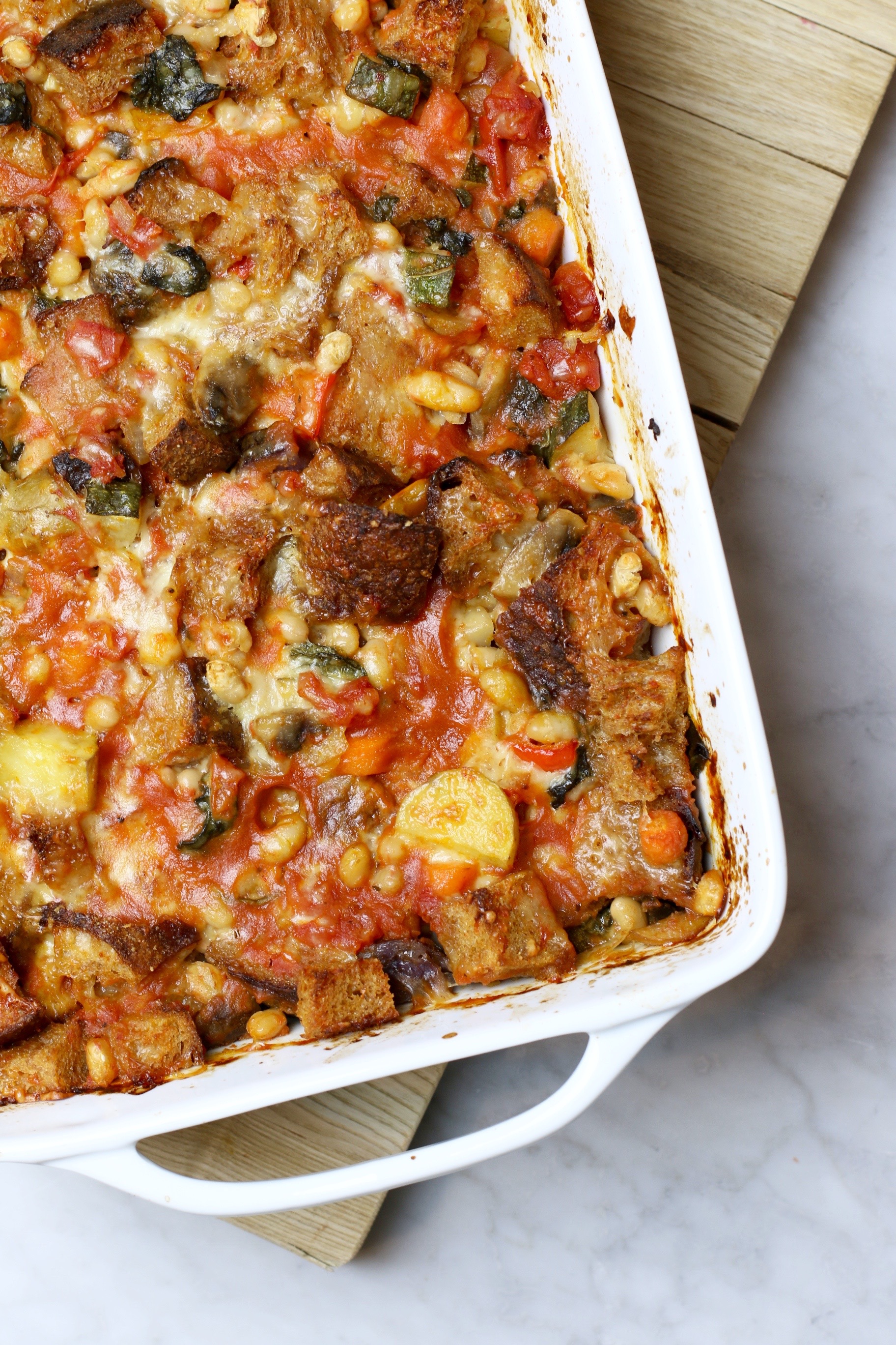 panade savory bread pudding