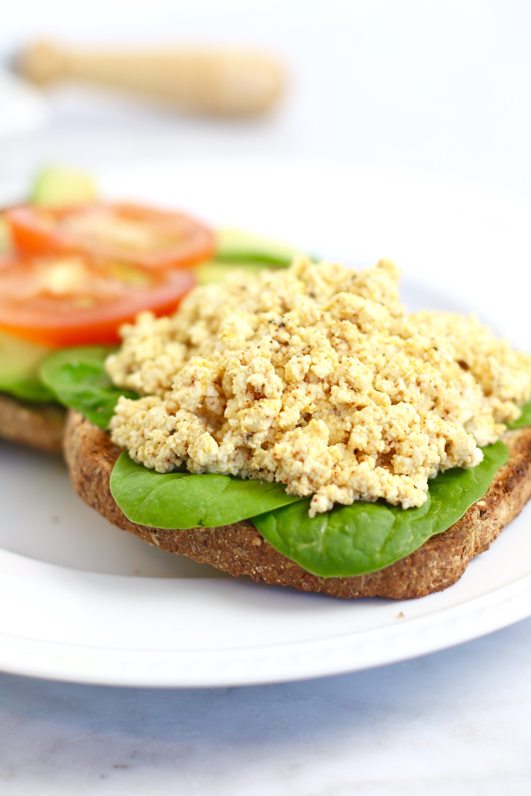 vegan egg salad sandwich
