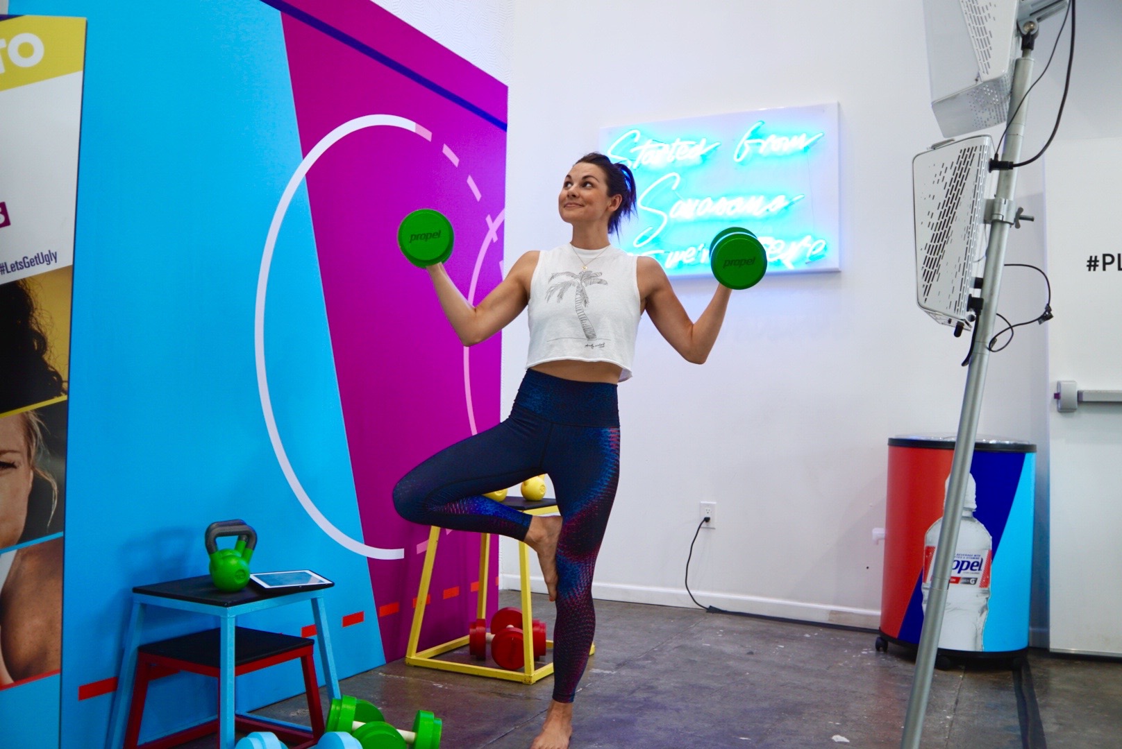 playlist yoga propel co:labs event