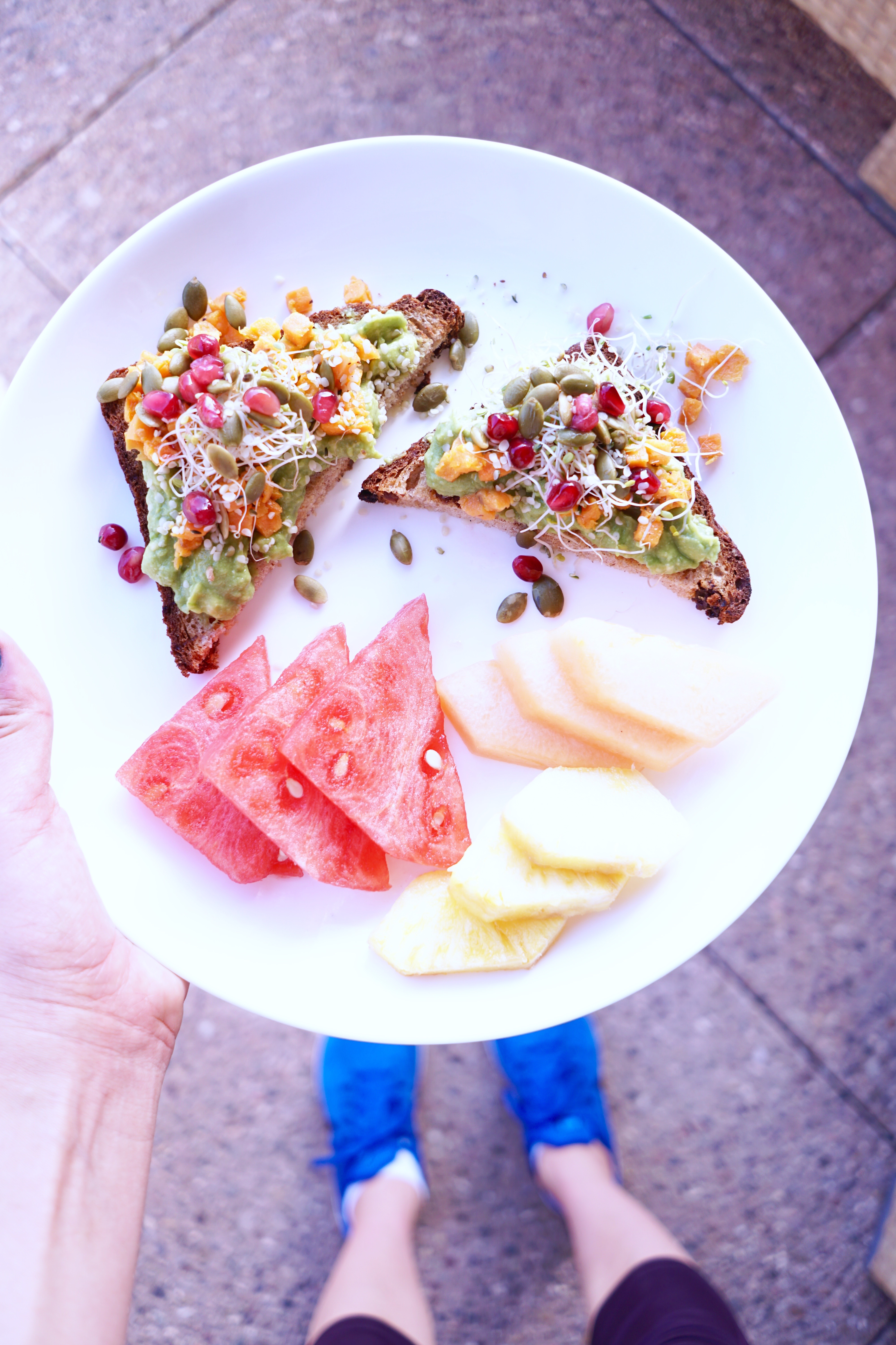 revitalize breakfast avocado toast
