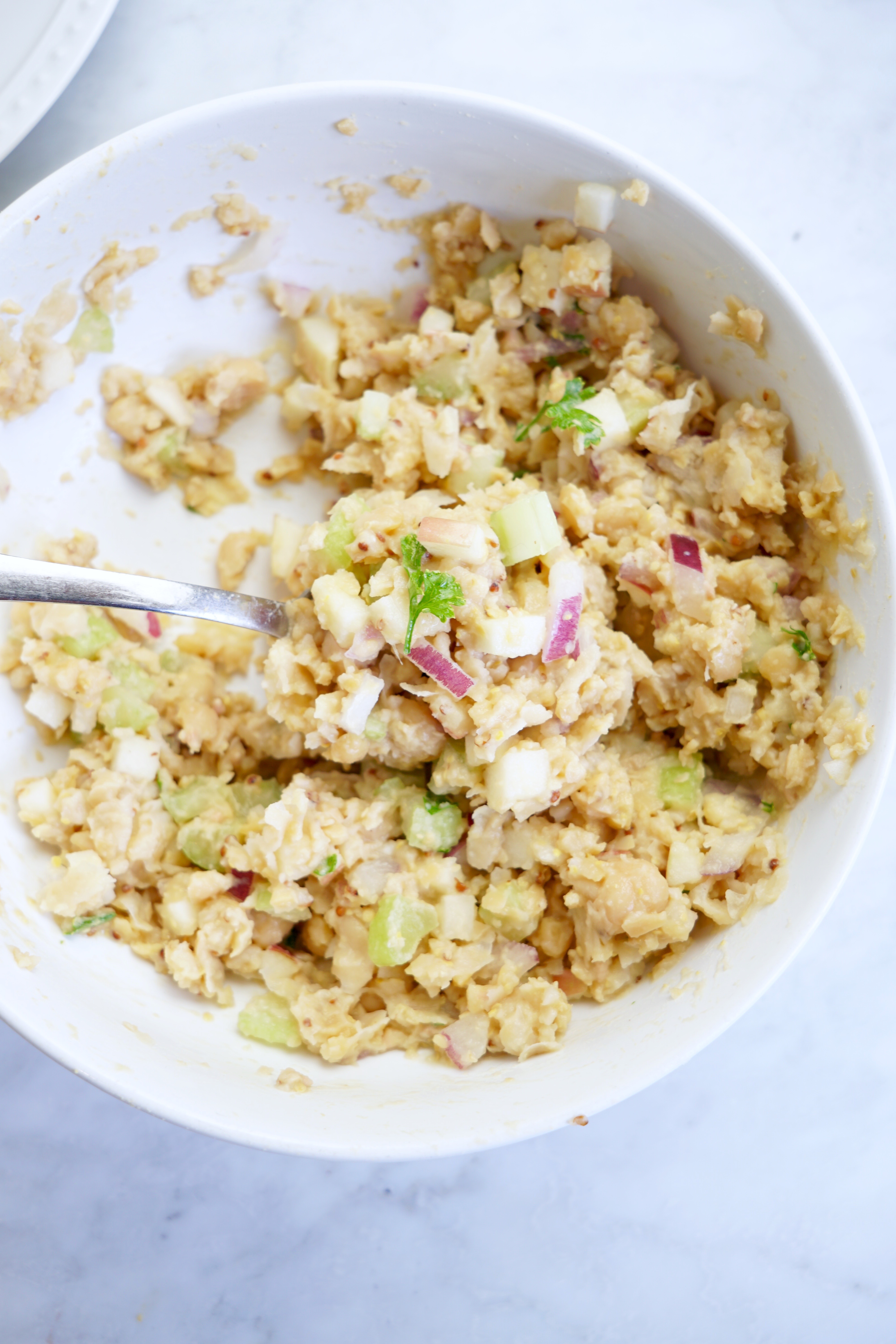 Chickpea Tuna Free Salad
