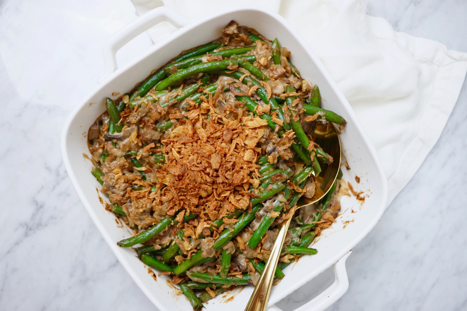 Vegan Green Bean Casserole