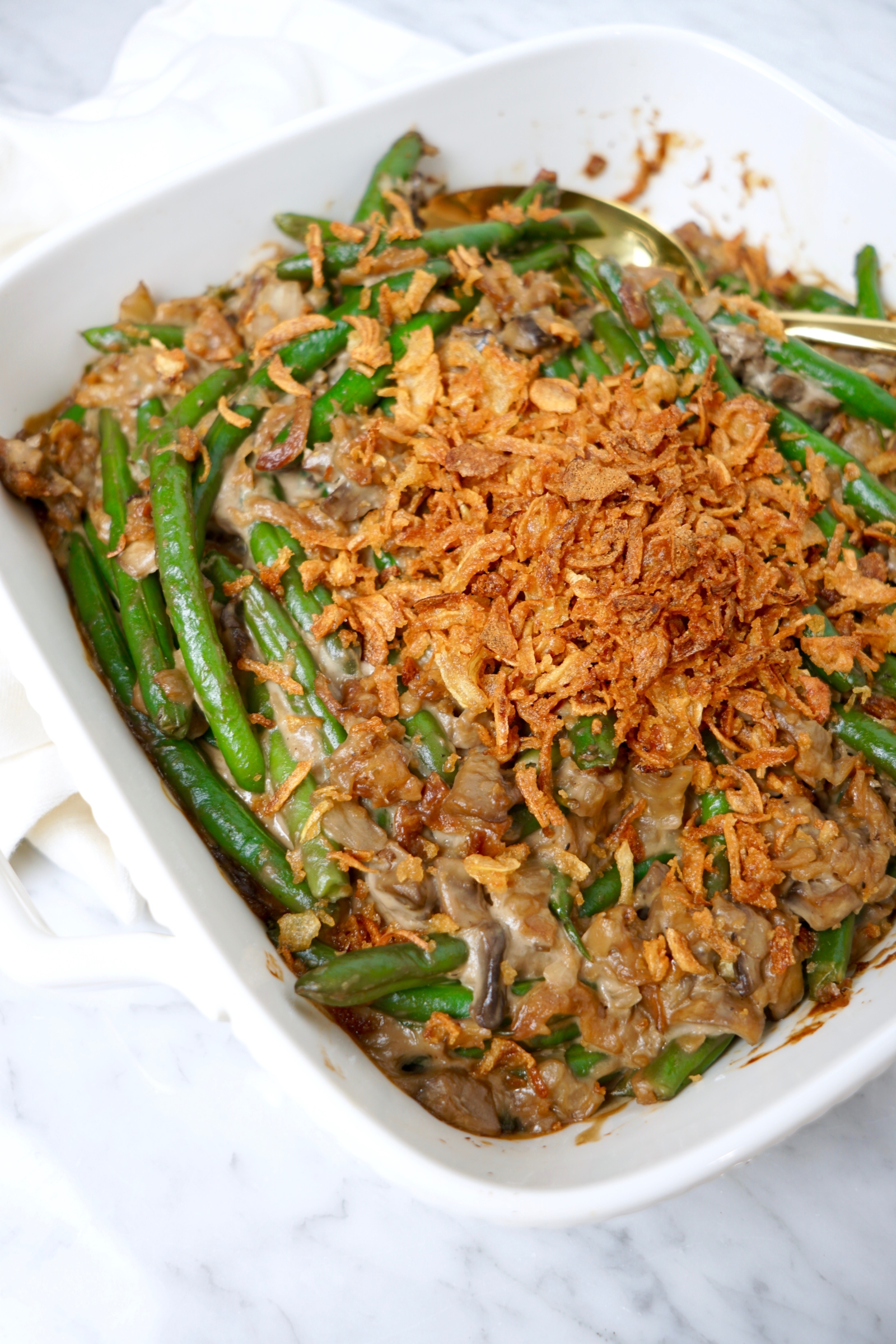 Vegan Green Bean Casserole