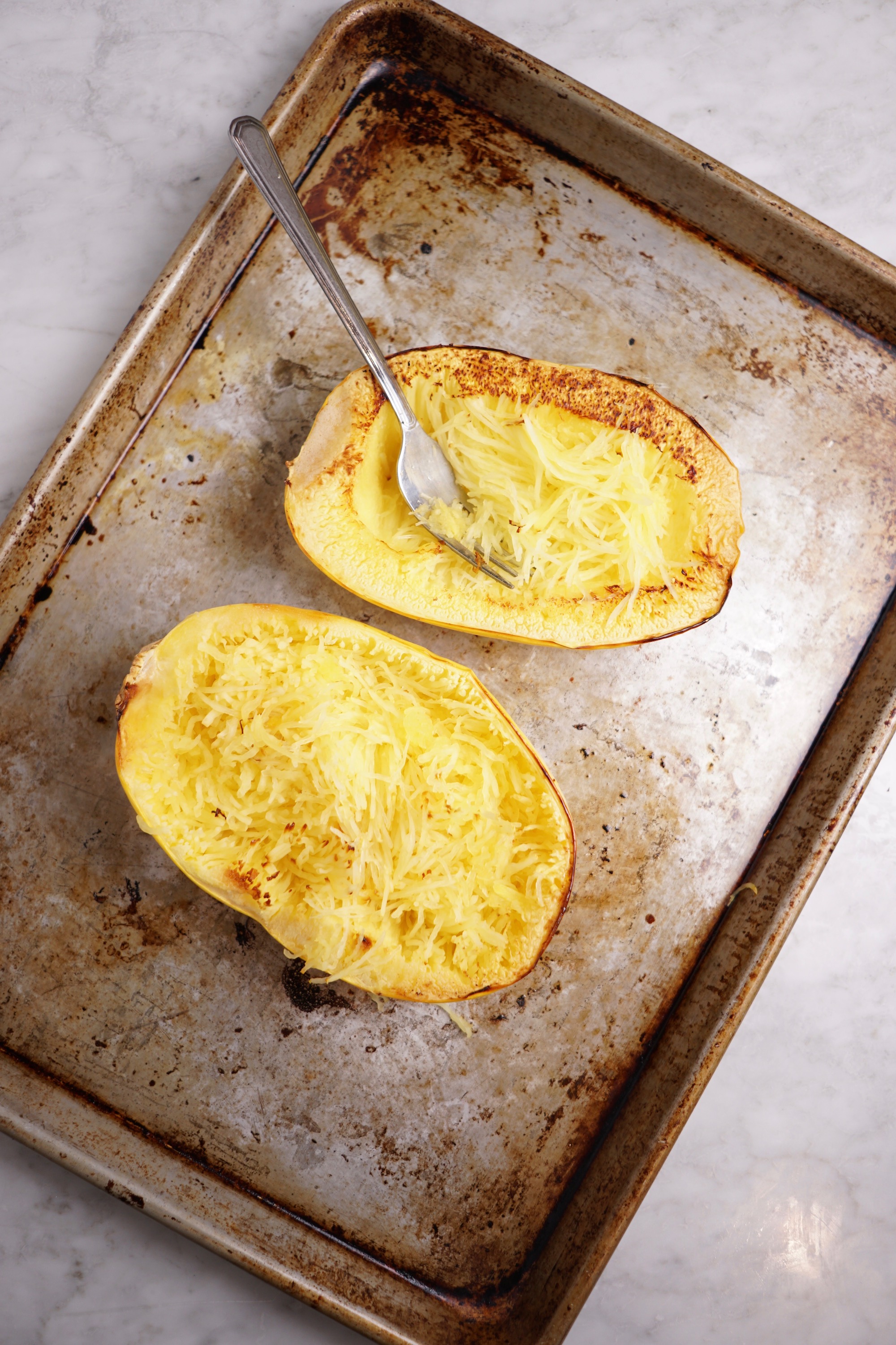 roasted spaghetti squash