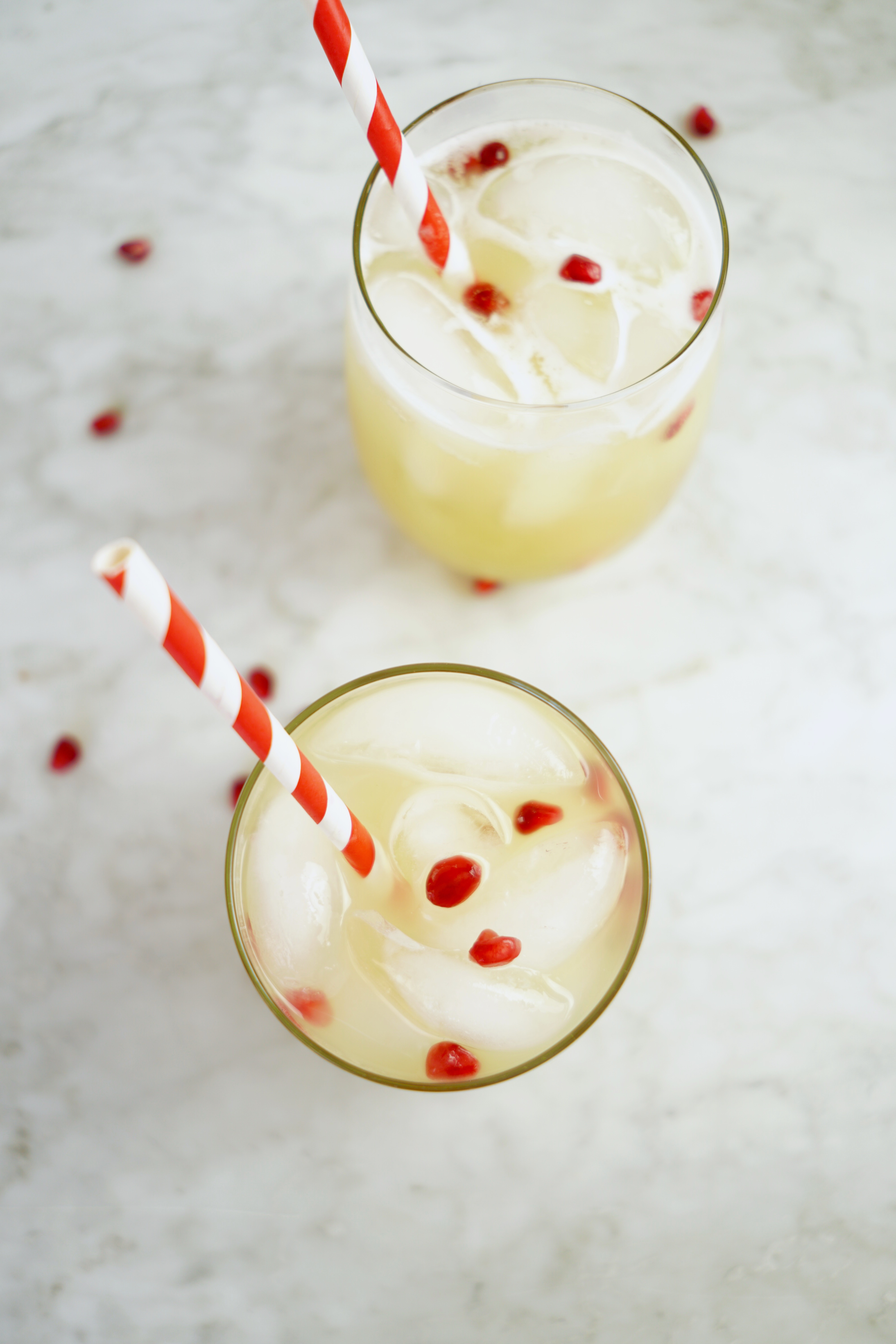 Pineapple Pomegranate Spritzer