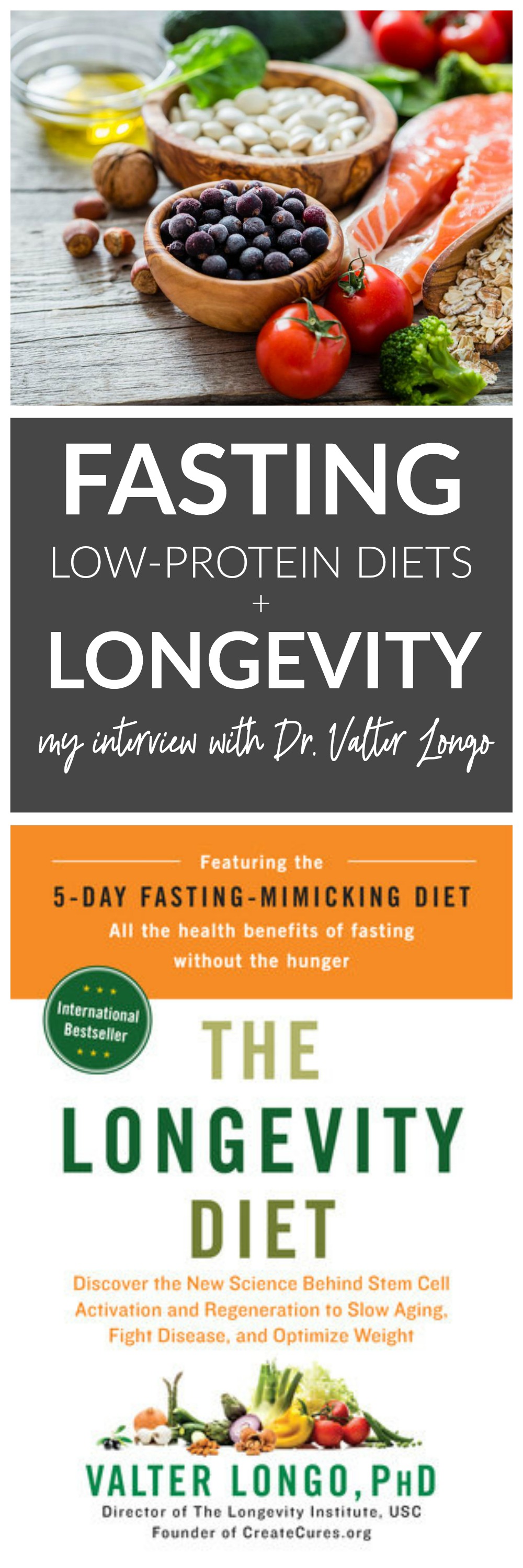 Dr. Valter Longo Interview