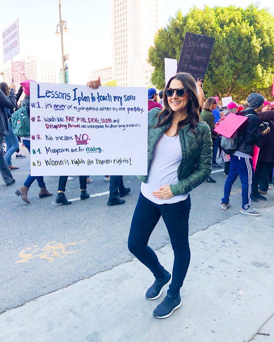 womens march poster