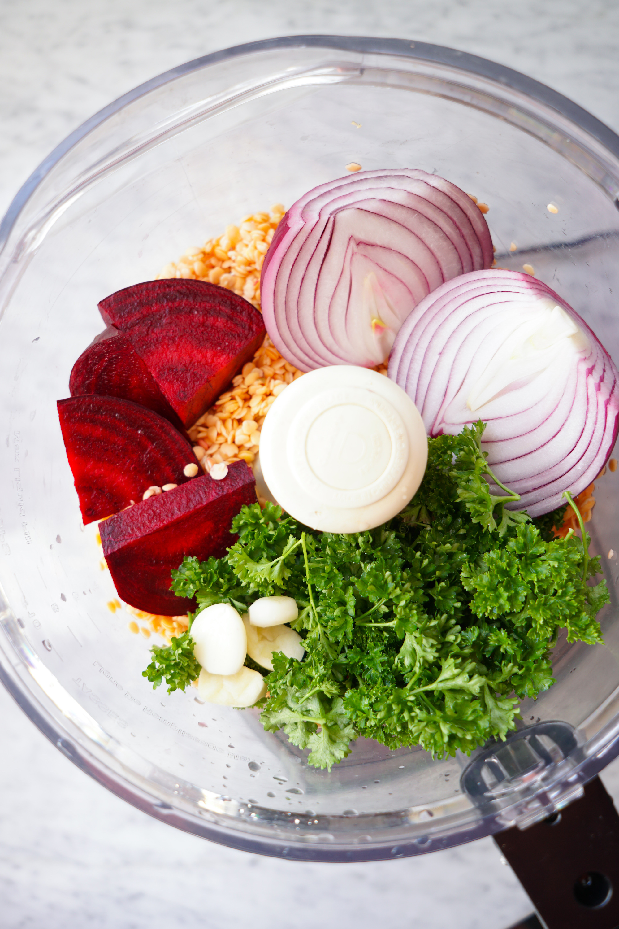 Red Lentil Baked Falafel Ingredients