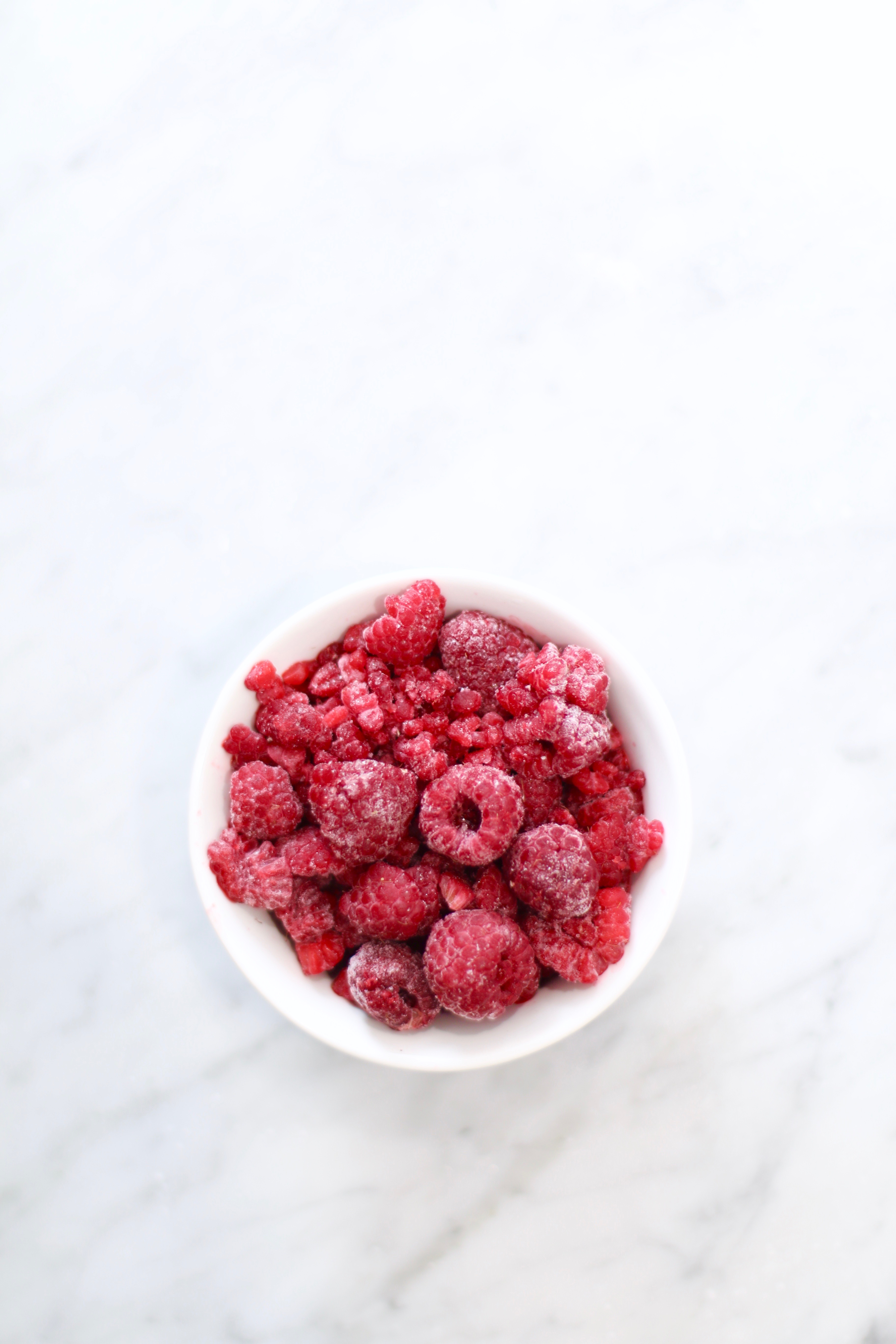 frozen raspberries