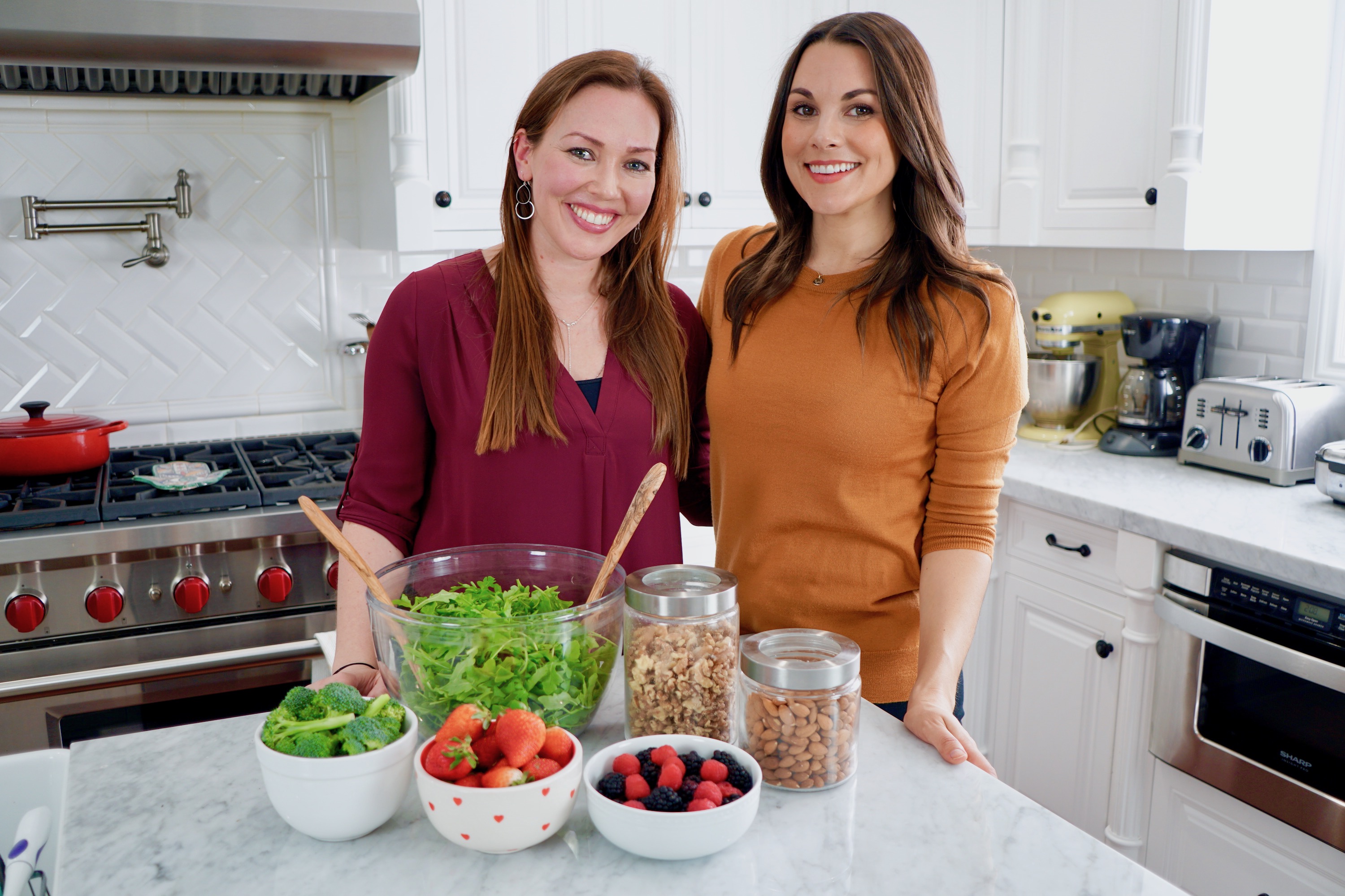 registered dietitian whitney english and amylee amos