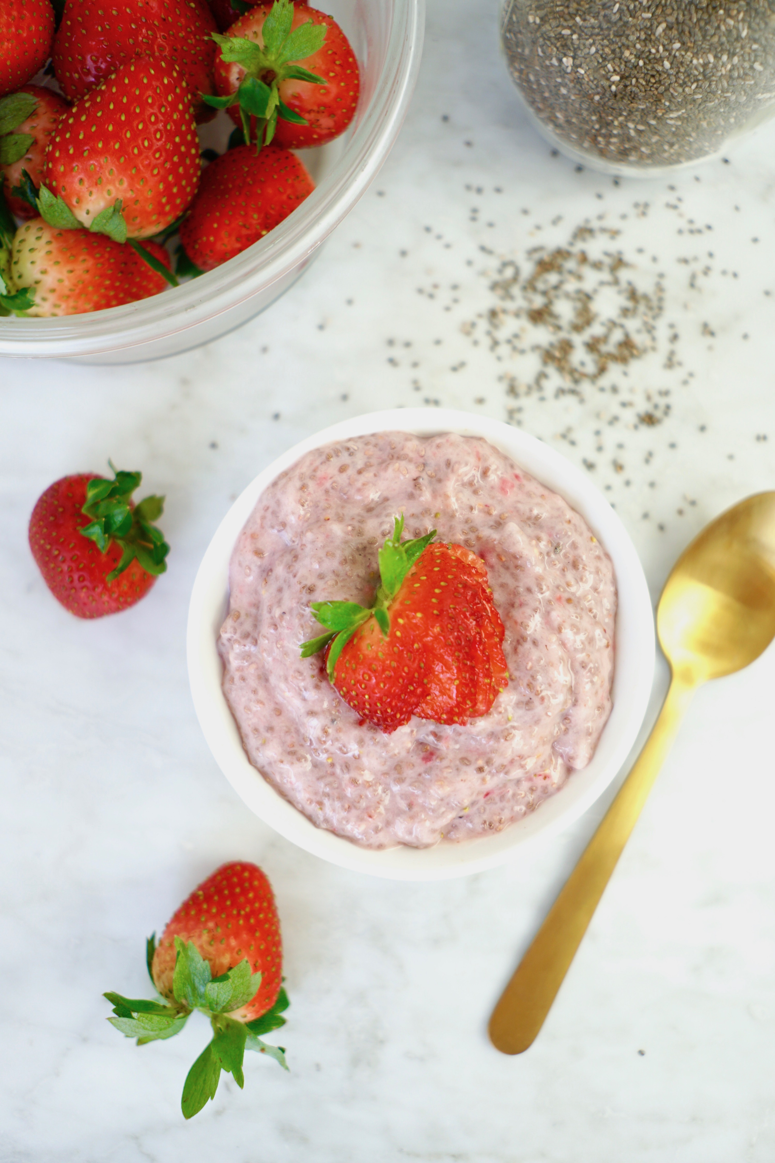 Strawberry Chia Pudding