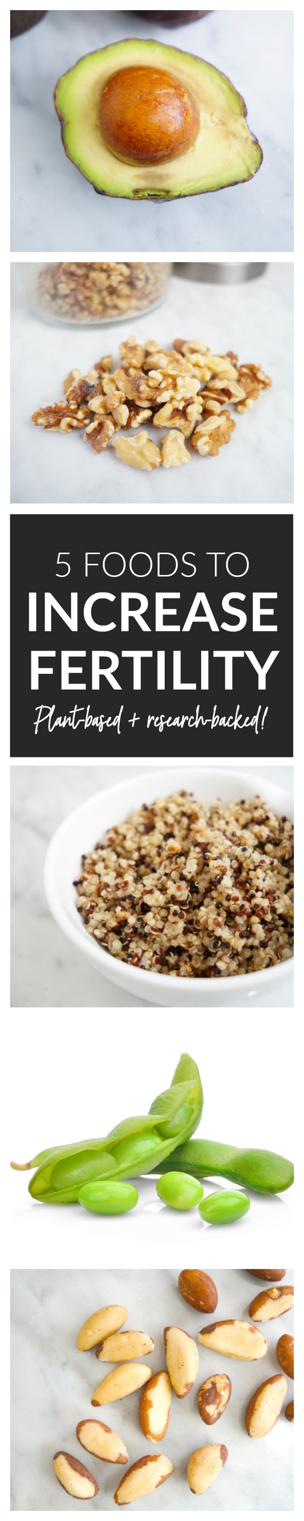 5 Foods to Increase Fertility