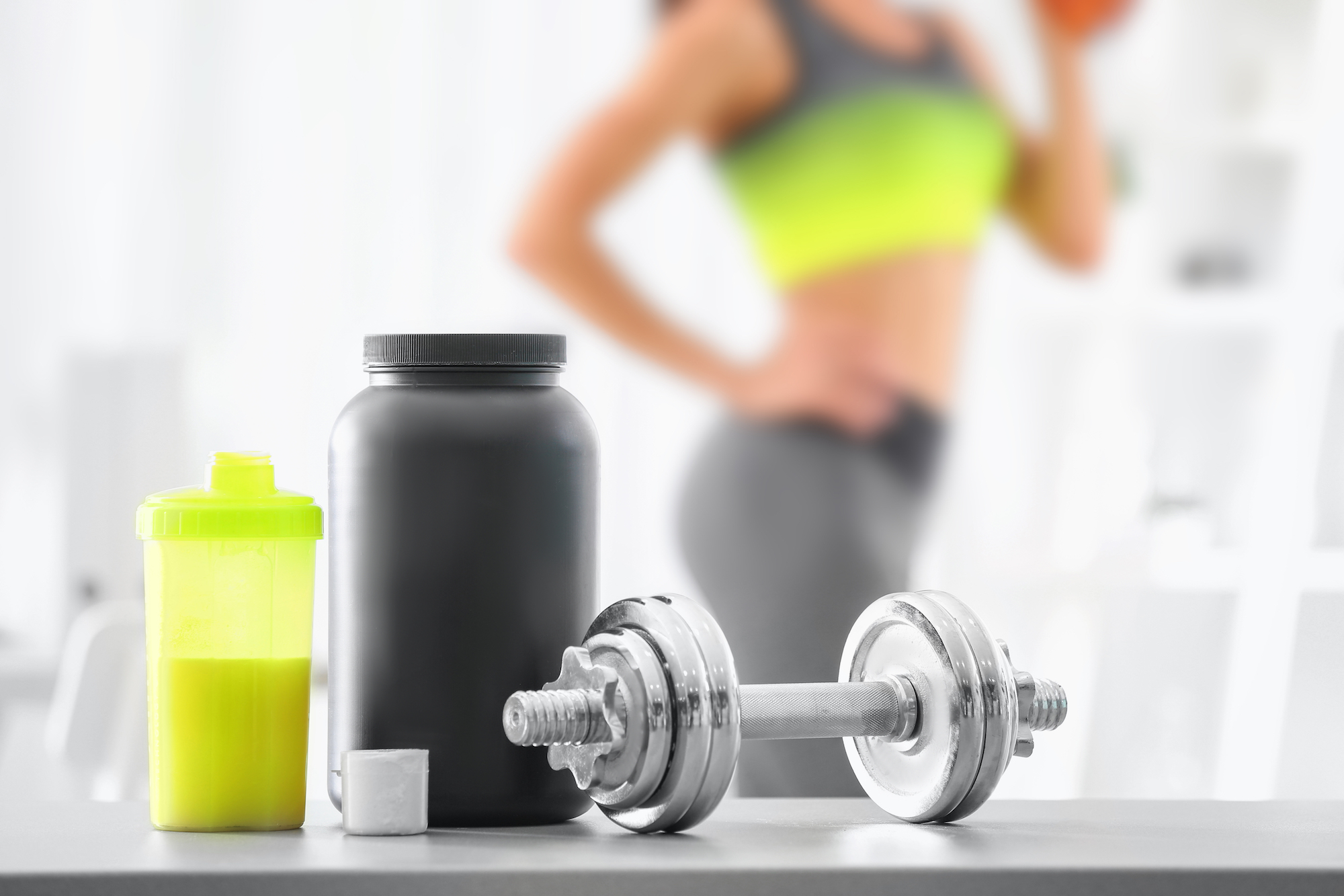 protein powder workout