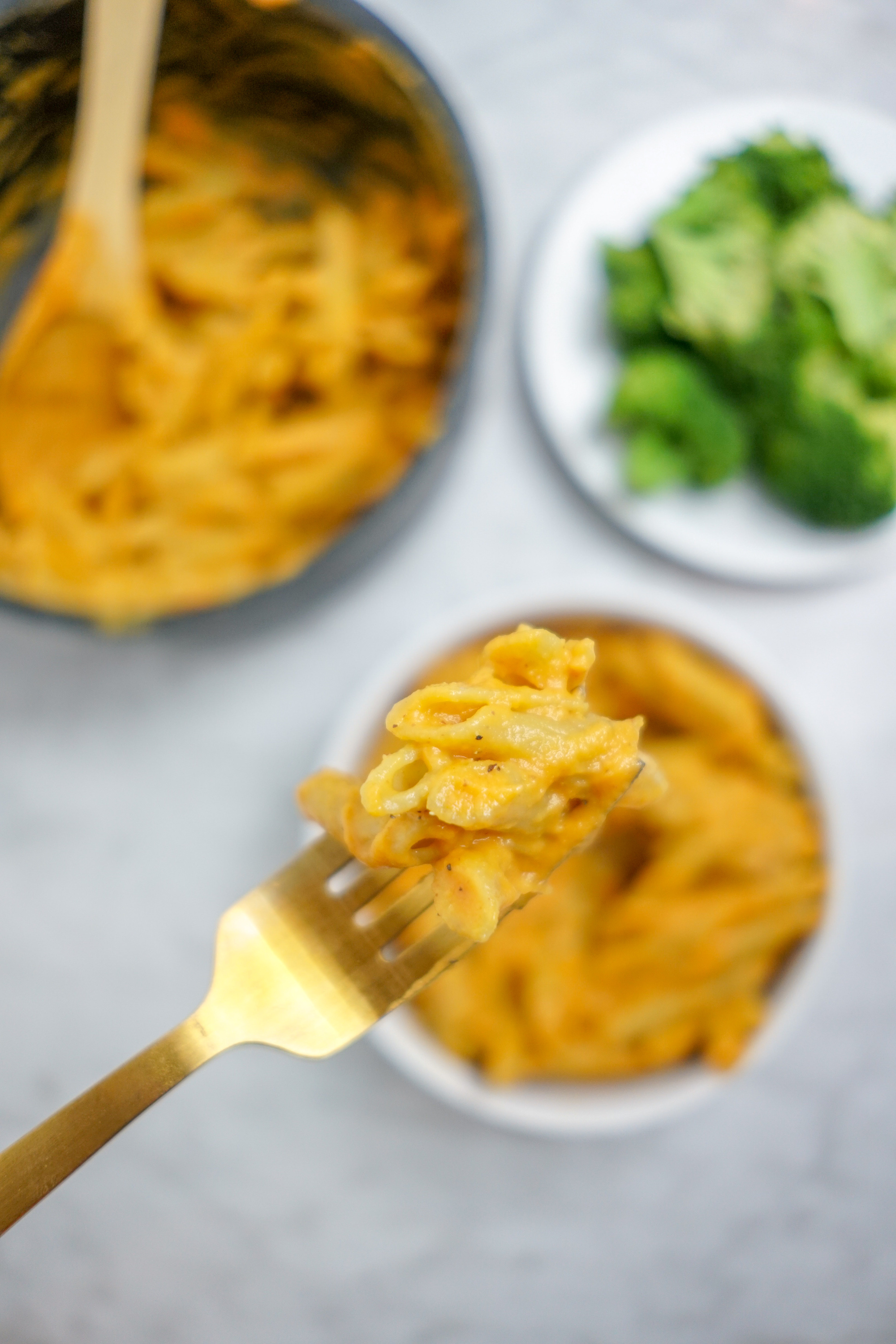 sweet potato mac n' cheeze