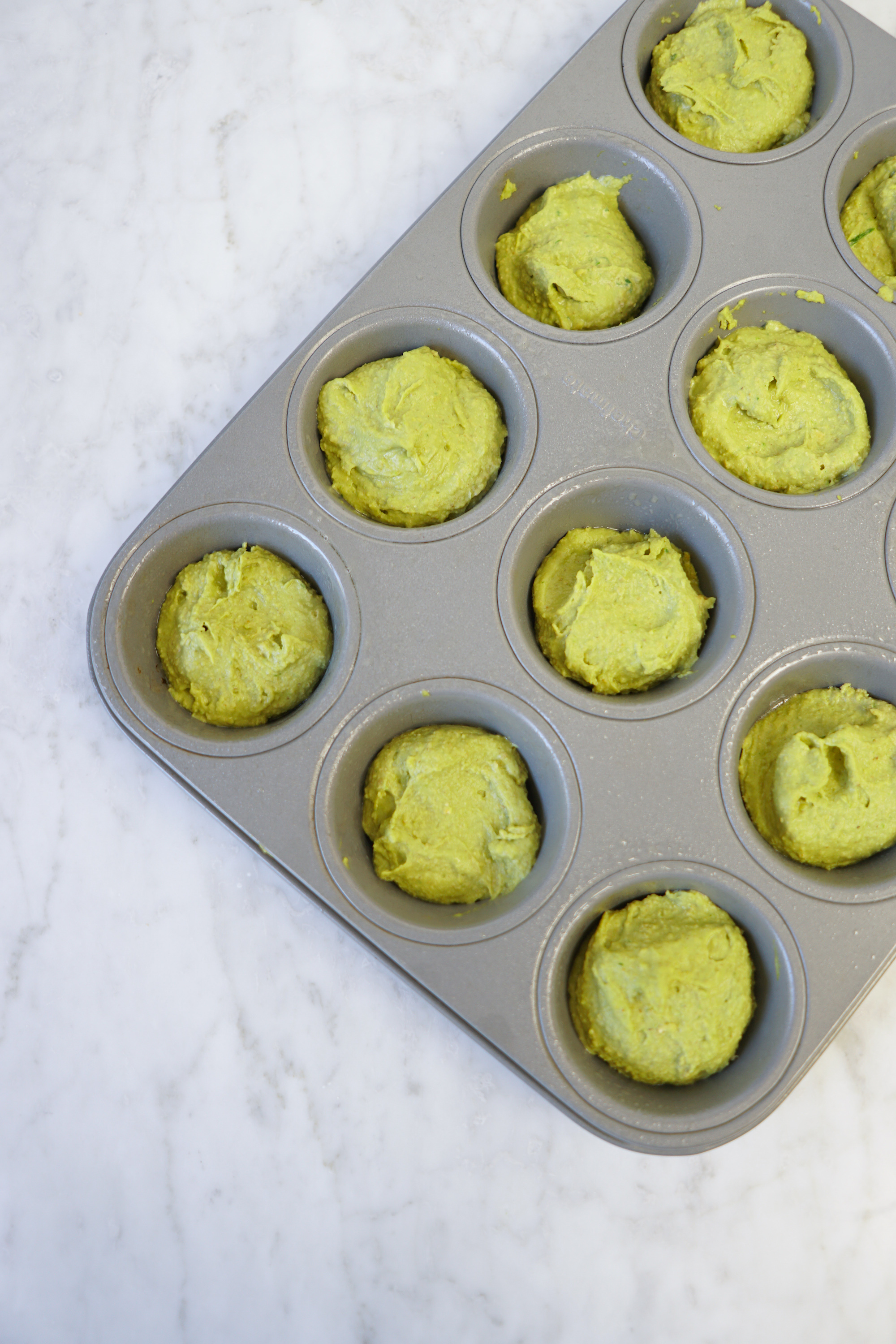 baby led weaning spinach muffins