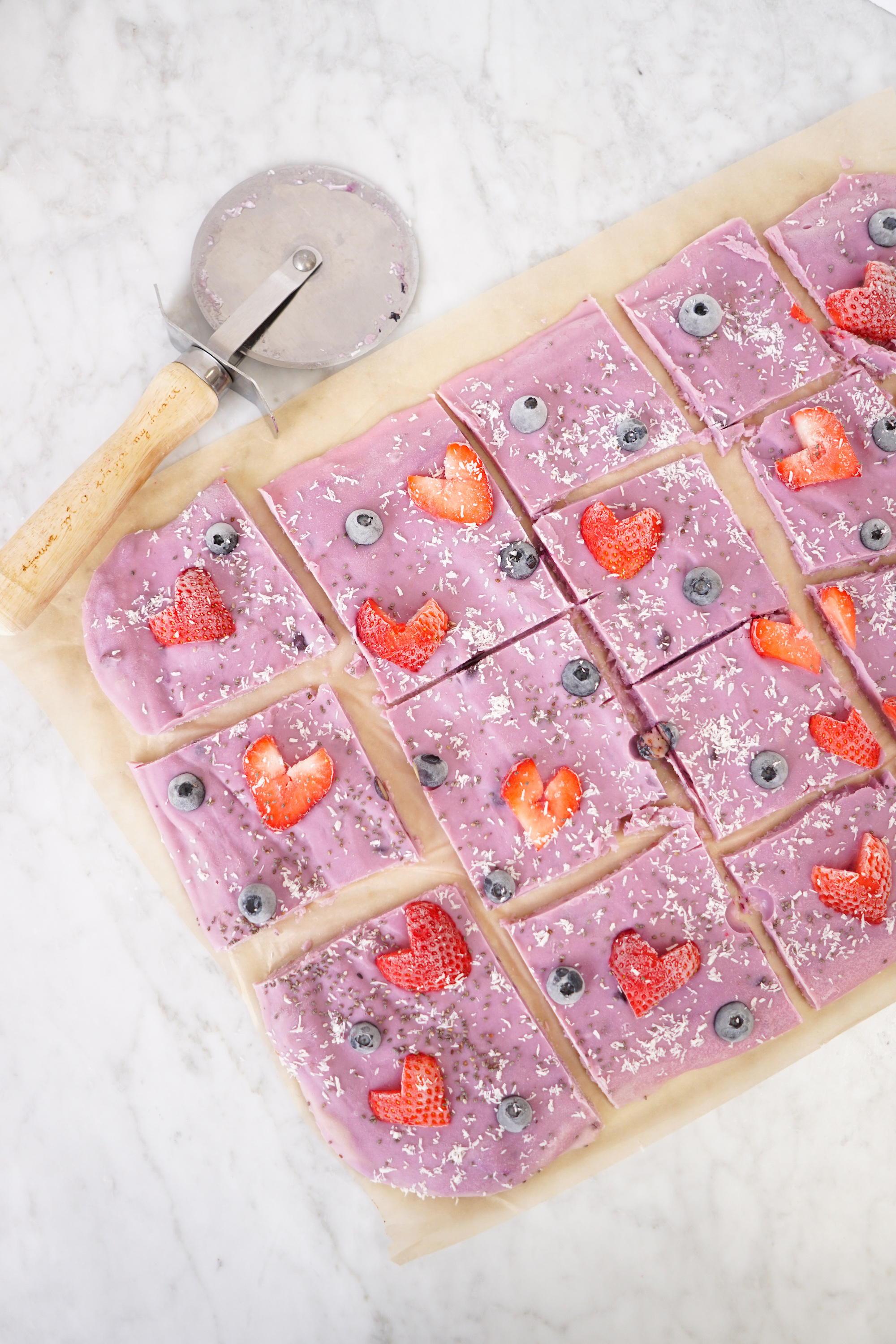 vegan yogurt bark