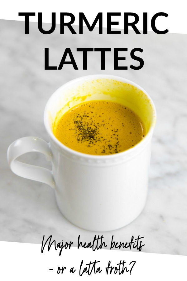 Turmeric Lattes health benefits 