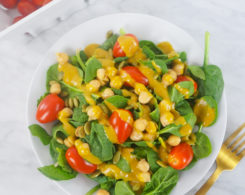 turmeric tahini salad dressing