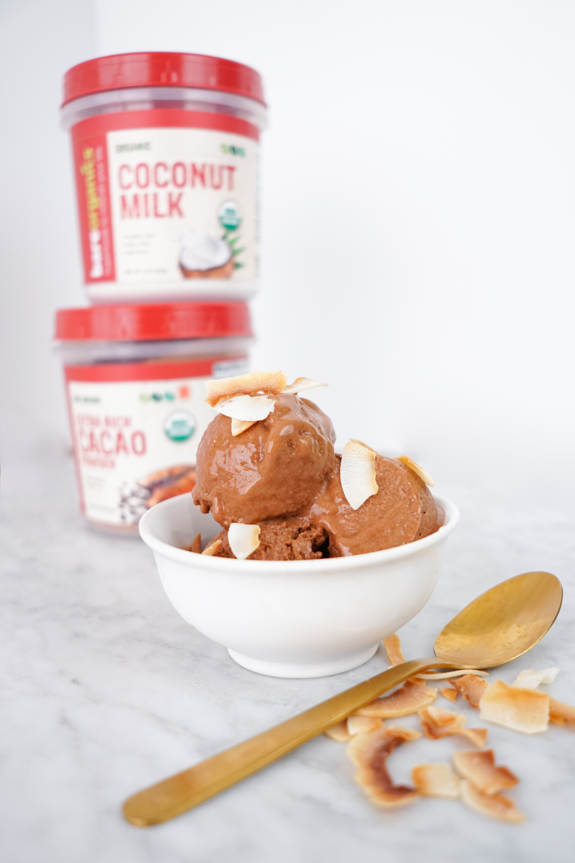 Chocolate Coconut Nice Cream