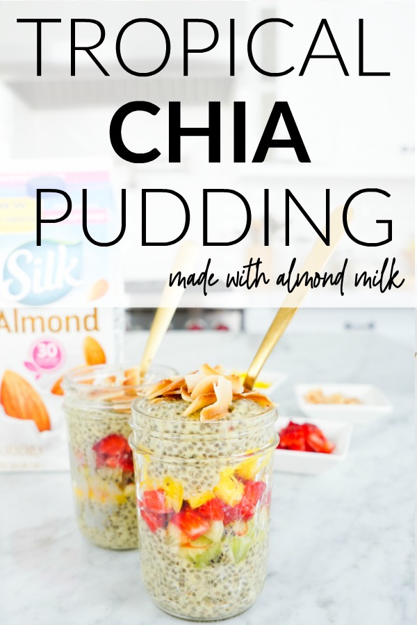 tropical chia pudding pin