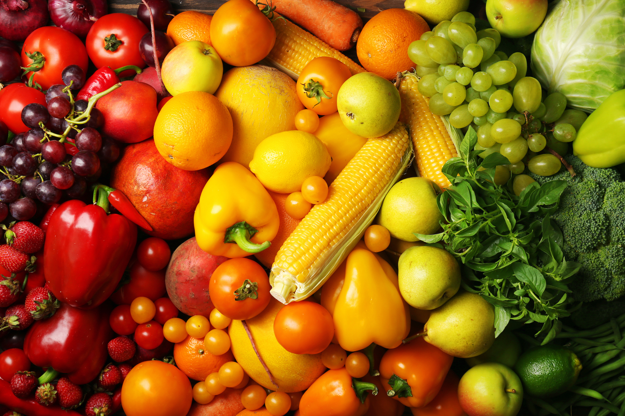 fruit and veggies