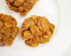 pumpkin cornflake clusters