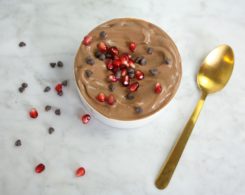 vegan chocolate mousse