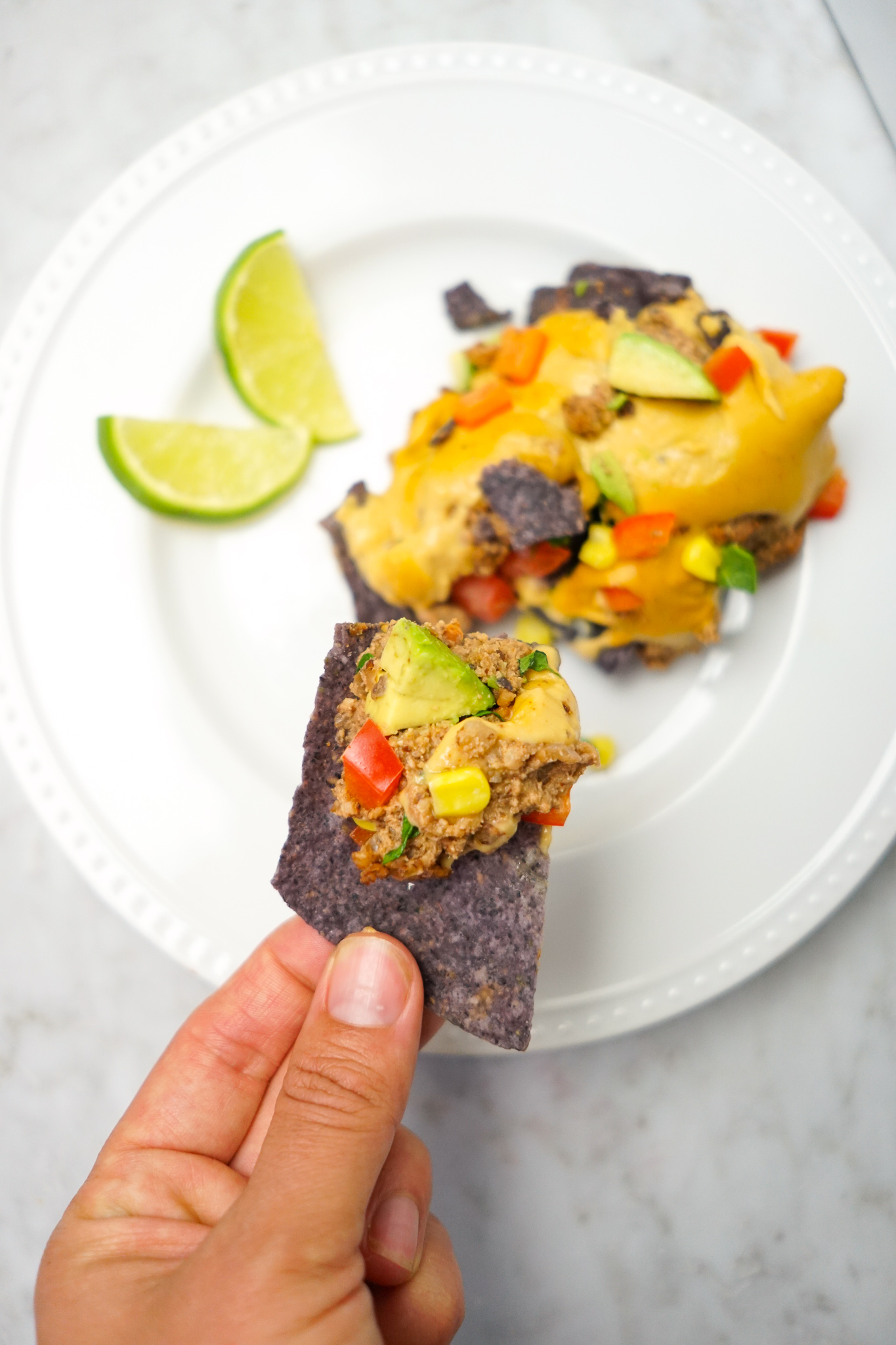 vegan nachos chips