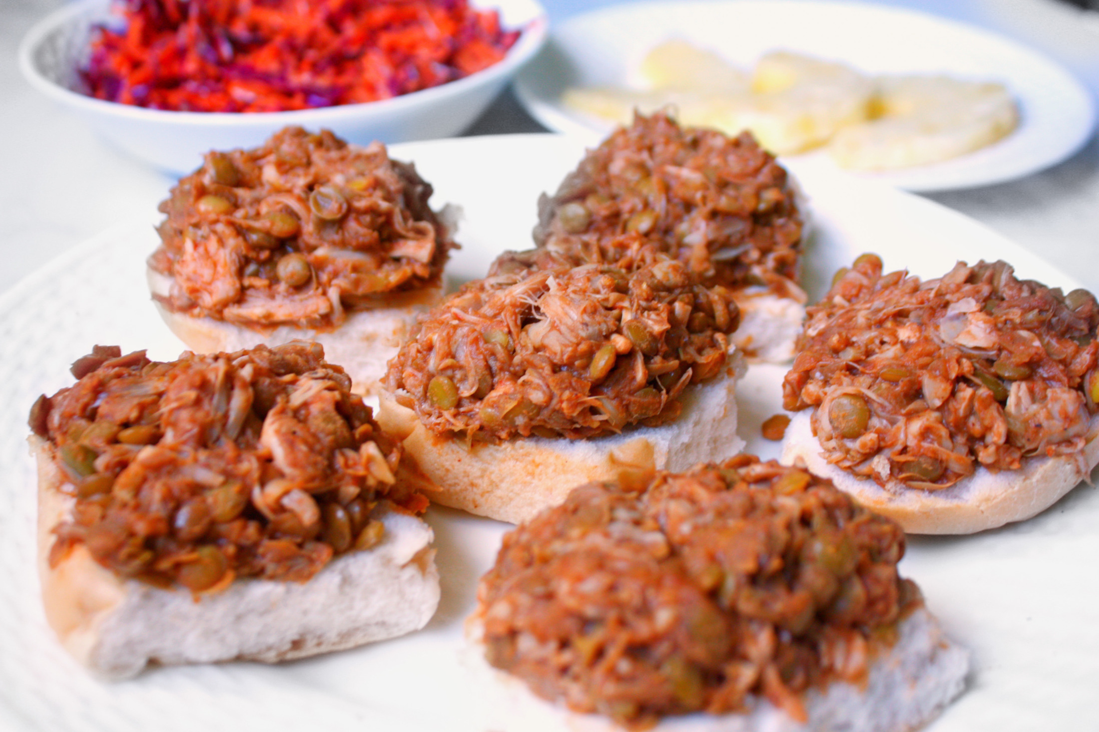 vegan jackfruit sliders