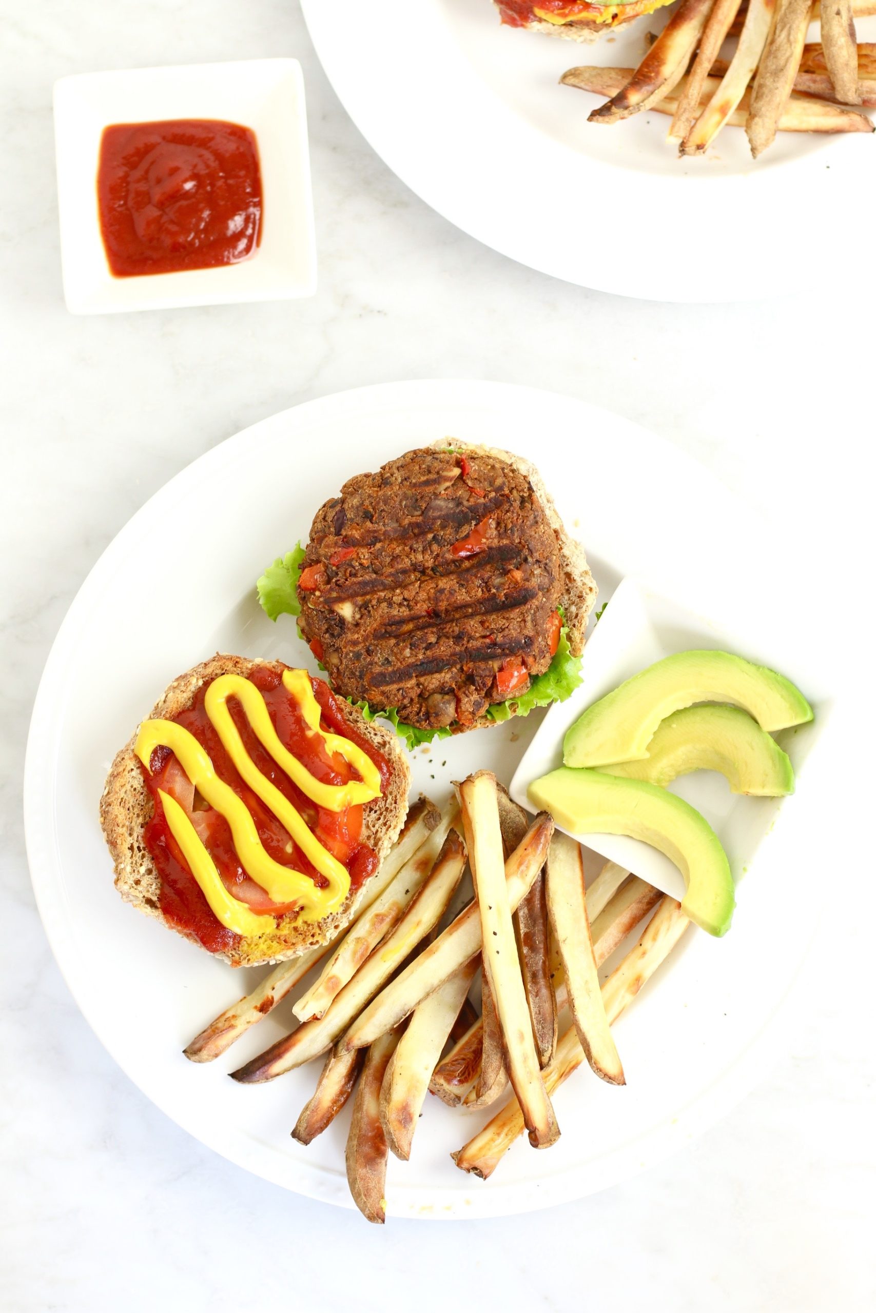 veggie burger