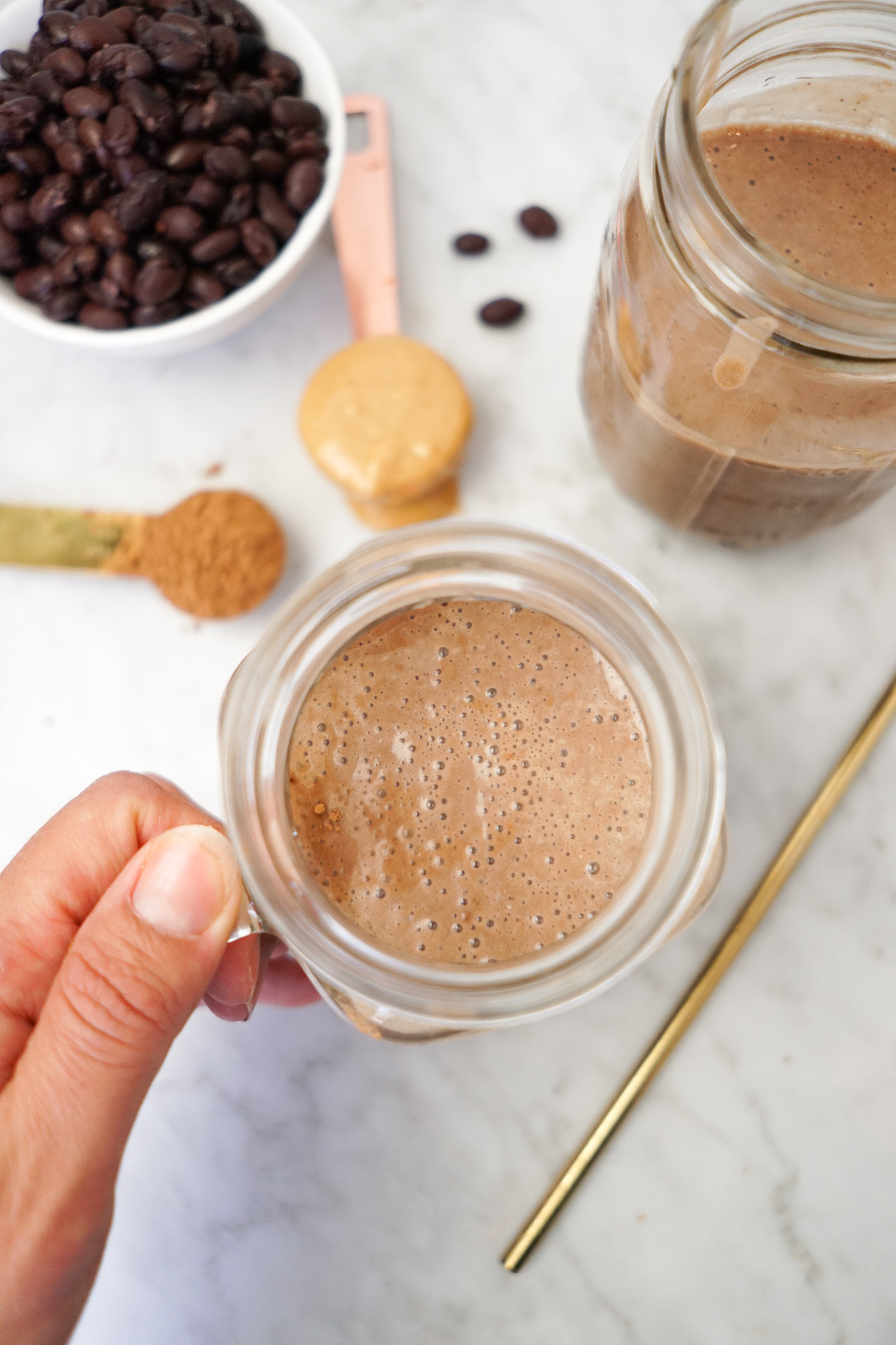 peanut butter banana smoothie