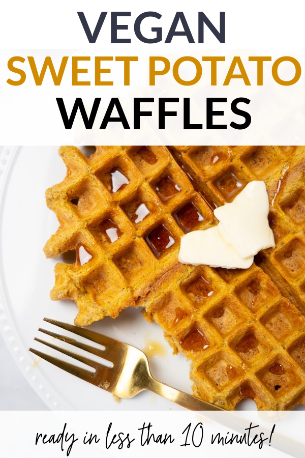 sweet potato waffles pin