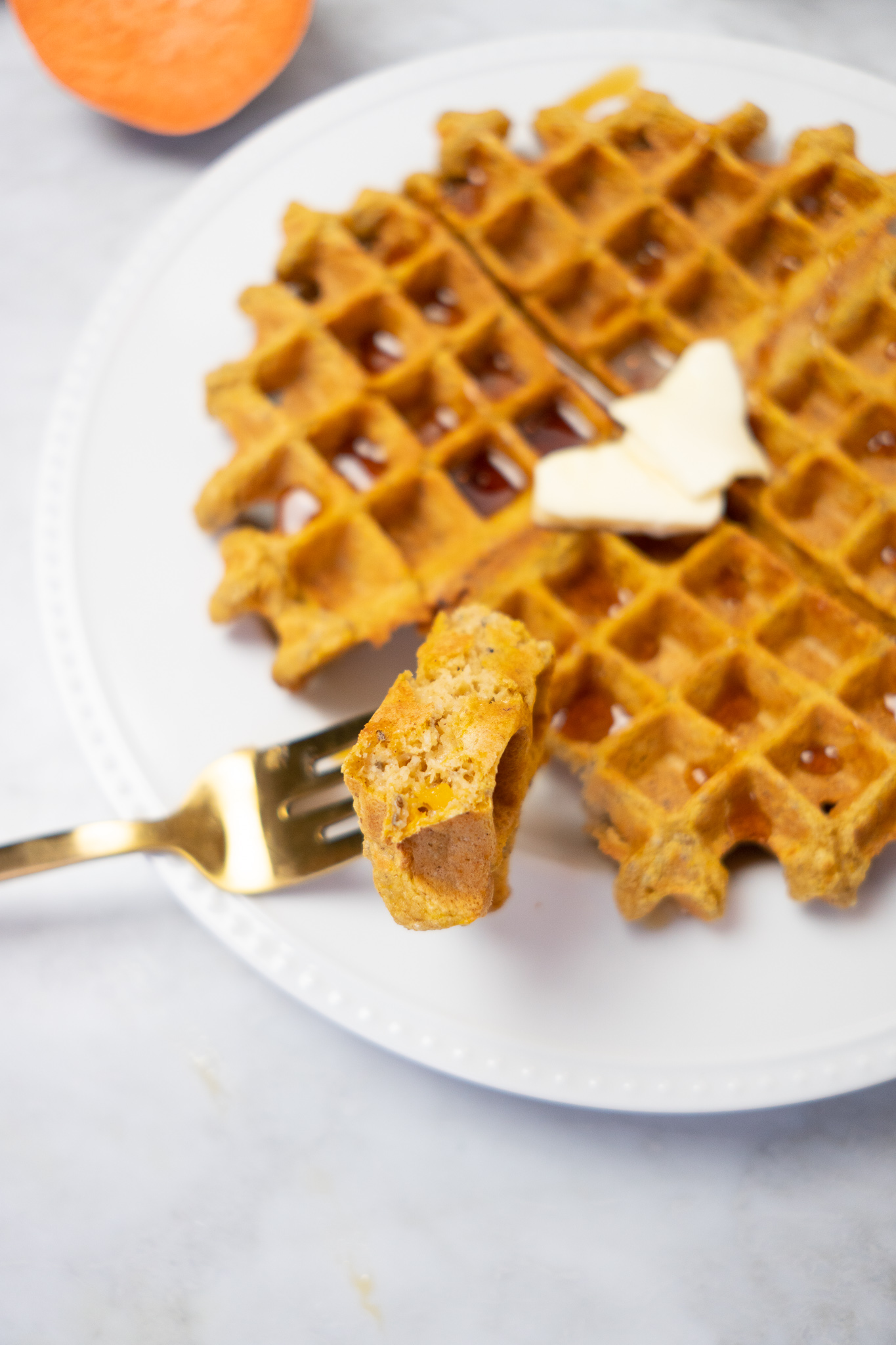 vegan gf waffles