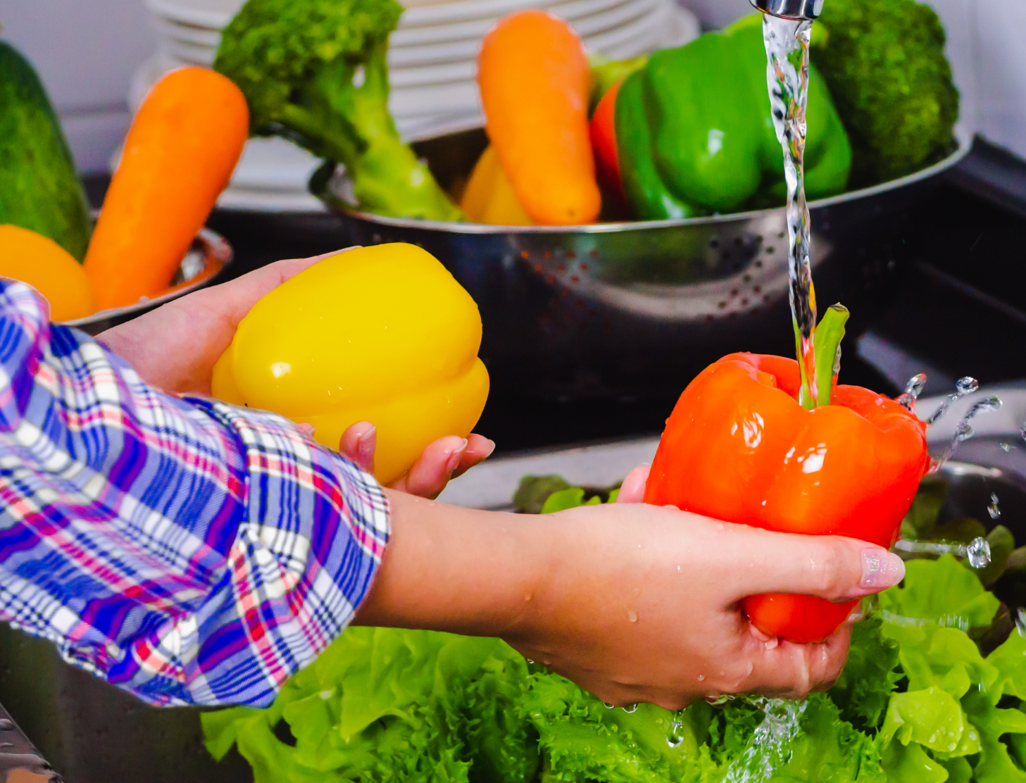 how to wash and prep fresh produce-3